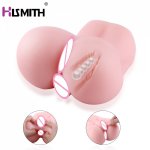 Male Masturbator Lady's  Mini Pussy Ass Doll with Build-in Pearls 3D Realistic Love Doll Anal/Vagina/Butt Sex Doll for Men