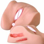 TPE Big Ass Sex Dolls Dual Lifelike Vagina and Compact Anal Love Dolls male Masturbator Intercourse adult Anal Sex Toys for Men