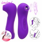 Clit Sucker Vibrator Nipple Sucking Blowjob Tongue Vibrating Clitoris Stimulator Female Masturbator Licking Sex Toys for Women