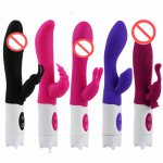5 Style Multispeed Vibrate Body Massage G Spot Rabbit Vibrator Female Masturbation Dildo Vibrator Sex Toy for Woman