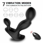 7 Vibrator Modes Anal Vibrator Plug Prostate Massager For Man,butt Anal Vibrating Male Masturbator Erotic Sex Toys For Men