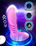 Automatic Telescopic Heating Dildo Vibrator Remote Control G-spot Clitoris Stimulator Vibrator Sex Toys for Women Masturbation