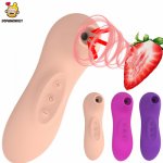 DopaMonkey Clit Sucking Nipple Stimulator Powerful Vibrator Mute sex toys for women Clitoris Stimulator Clit Nipple Vibrator