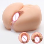 Realistic Silicone Vagina New Sex Toys For Men 3D Realistic Silicone Sex Ass Vagina Anal Pussy Adult Doll for Men 718/