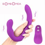 Sex Toys Vagina Strapless Strapon Dildo Vibrator For Woman 10 Speeds Double Vibrating G Spot Clitoris Adult Sex Toys For Lesbian