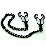 Special offer spiders shaped black metal nipple clamps adult sex products breast bondage bdsm fetish passion mimi clip for woman