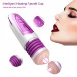 Multispeed Masturbators Vagina Vibrator pussy Hands Free Cup Aircraft Cup Real Vagina Ultra Realistic Automatic Sucking