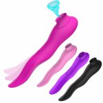 12 Speed Clitoris Stimulation Sucking Vibrators for Women Nipple Vaginal Sucker Oral Sex Machine Tongue Licking Sex Toys A1-314
