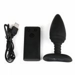 Remote Control Electric Shock Anal Plug Masturbator Electro Massage Sex Toys For Men Women Sex Products