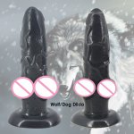 Faak, FAAK 2017 New Arrival Animal Dog Dildo with Suction Cup Wolf Penis Big Canine Dick Sex Products for Women Adult Toys Sex Shop