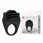 Super Soft Vibrating Cock Ring Cockring Full Silicone Waterproof Penis Ring Vibrator - Best Sex Toy for Male or Couples