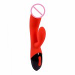 Powerful G Spot Rabbit Vibrator Rechargeable 10 Vibrations Clitoris Stimulation Adult Sex Toy for Women Couples