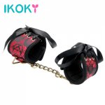 IKOKY Sexual Handcuffs Lovers Bundling Adult Games SM Bondage Bundling Chastity Adult Games Sex Toys For Woman Couple Roleplay
