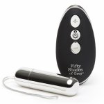 50 Shades Of Grey, Zdalnie sterowany wibrator podręczny - Fifty Shades of Grey Relentless Vibrations Remote Control Bullet Vibe  