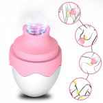 Nipple Sucker G Spot Vibrator Vibration Egg Tongue Clitoris Stimulator Sucking Vibrator Massager Adult Sex Pussy Licking Toy