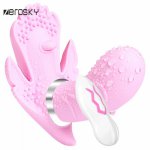 Zerosky, Wearable Butterfly Dildo Vibrator Sex Toys for Women Masturbator Clitoris Stimulator Wireless Remote Control Vibrator Zerosky