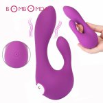 Sex Shops Silicone Rotating Thrusting Rabbit Vibrator Clitoris Stimulator G Spot Dildo Vibrator Sex Toys for Woman Masturbator