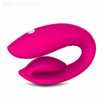 Leten, Leten Electric Couple Penis Strap-On Sex Toys U Shape Vibrator