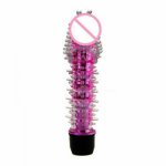 LOAEY Multispeed Jelly Vibrating Dildo, 100% Waterproof Realistic Shape Clear Fake Penis, G Spot Sex Toys For Women Masturbation