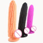 Faak, FAAK Big Dildo Suction Cup Fake Penis Corn Dick Sex Toys for Women Particle Surface Vagina Stimulate Beads Anal Dildo Sex Shop
