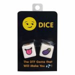 Kheper Games, Zakręcona erotyczna gra w kości - Kheper Games DTF Emoji Dice Game  