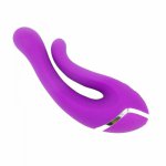 Dual Motor Vibration Massager Female Masturbation Products Massage Female Vaginal Pussy G Spot Stimulate Clitoris Orgasm Sex Toy