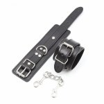Sexy leather handcuffs and shackles Adult toys Adult supplies Handcuffs Sex toys