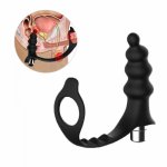 Anal Butt Plug Dildo Vibrator Male Wireless Remote Control Prostate Massager Vibrator Adult Game Sex Toys Masturbator For Men