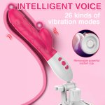 Erotic Vibrator Sex Toys For Women Orgasm 26 Speed Massager Silicone Vibrating Penis With Powerful Clitoris Vaginal Vibrator