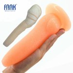 FAAK Panopea Abrupta Penis Animal Dildo with Suction Cup Anal Sex Toys Butt Plug Anus Massage Adult Sex Products Man Masturbate