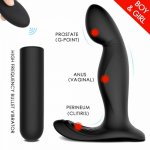 Dildo Toys for Adult, Wearable Sex Toys with 9 Speeds Vibrarting Wand Magnetic Rechargeable Silicone Anal Vagina Massager