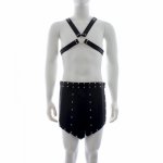 Men's Underwear Leather Straw Primitive Gladiator Costume Sexy Lingerie Bondage underwear bodysuit lingerie corset belt bd sm