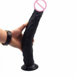Female Large Soft Silicone Sex Dildo Realistic Skin Huge Cock Thick Suction Cup Dildos for Women