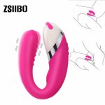 Vibrators for women G Spot Dildo Body Massager U Shape USB charging Dildo Erotic Toy Stimulation vagina Sex ShopZDB26