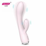 Yeain, YEAIN Female 9 Speed Silicone Barbed G Spot Vibrator Waterproof Oal Clit Erotic Massager Intimate Adult Sex Toys For Women