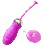 Waterproof Silent Vibrators with Wireless Remote Control Love Egg Vibrating Bullet Vibrator Adult Sex toys for Woman sex machine