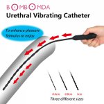 Ins, 10 Frequency Urethral Vibrator Catheter Penis Plug Sex Toy for Men Vibrating Urethral Plug Penis Insertion Urethra Sound Dilator