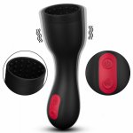 Ghost Exerciser Vibrator Sex Toys For Men Penis Male Masturbator 9 Modes Delay Ejaculation Trainer Glans Trainer Sex Shop