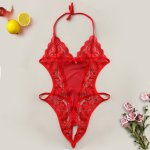 Women Sexy Lace Lingerie Babydoll Corset Crotchless Backless Sexy Underwear Erotic Lenceria Mujer Plus Size S-2XL Sexy Costumes