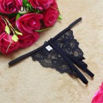 2019 New Arrival Floral Sex Women Sexy Underwear Lace Erotic Lingerie Low Rise Hollow T-string Sex Costumes for Adults
