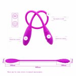 Sex Toy Vibrators Clitoral Stimulator 7 Speed Snake Co-vibe Rechargeable Silicone Super Double Vibrators sex toys for Cpuples .