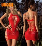 Sexy Fish Net Lingerie Babydoll baby doll dress perforate Underwear Chemises Teddies Costume Body stocking costumes Negligees