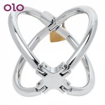 OLO Cross Wrist Handcuffs Sex Toys for Women SM Bondage  Adult Games Sex Shop Restraint Lockable Stainless Steel