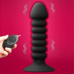 Powerful Anal Vibrator Wireless Remote Control Butt Plug For Women Adults Sex Toys Male Prostate Massager 10 Speeds Rechargeable