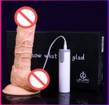 Automatic Rotating Peristalsis Soft Dildo Vibrator Artificial Realistic Penis Women Masturbation Adult Sex Toy For Female 418