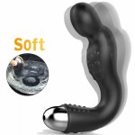 Vibrating Anal Sex Toys for Woman & Men, Silicone Anal  Bead Vibrator Butt Plug Male Prostate Massager USB Charge Anal Plugs