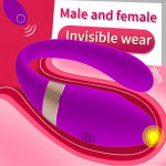 Sex Wireless Couples Share Vibe Remote Control Dildo G Spot Vibrator Clitoris Stimulator Double Vibrators for Women Sex Toys