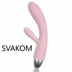 Svakom, SVAKOM Alice Waterproof  Female Masturbation sex toy vibrator adult sex products Silicon Dildo G-point vibrator rabbit AV Magic