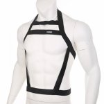 Sexy Body Chest Lingerie Harness Bondage Elastic Belt Halter Neck Costume Straps Men hombre Erotic Clothing Nightclub