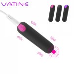 VATINE Strong Vibration Sex Toys for Women G-spot Massager USB Rechargeable 10 Speed Powerful Finger Design Mini Bullet Vibrator